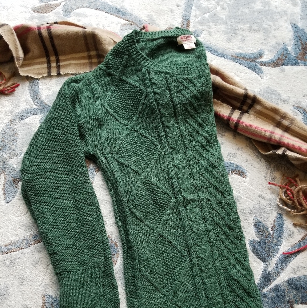 2 for $30! Mossimo Supply Co Cableknit sweater, XS